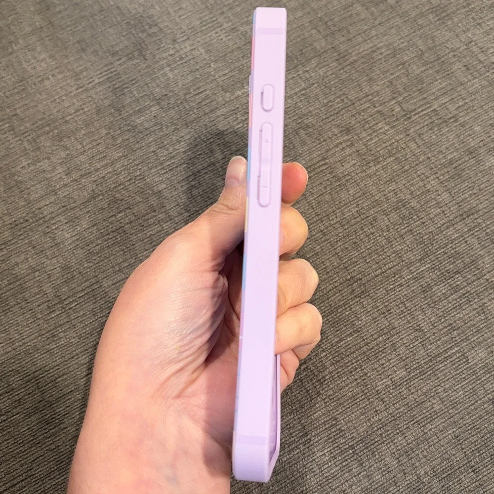 Purple Hearts Silicone IPhone 17 Case - NEW!! apple phone cases accessories
